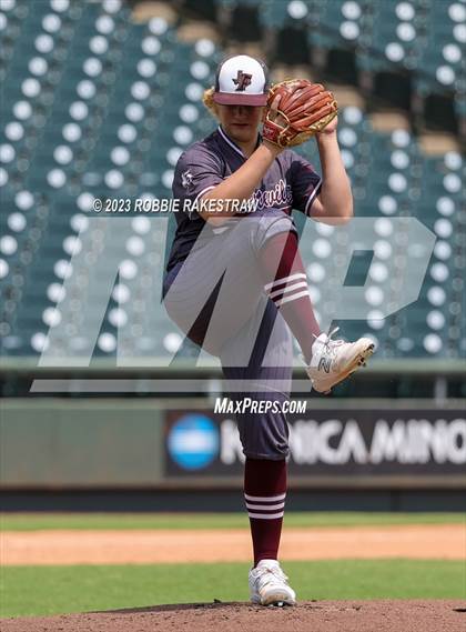 Thumbnail 1 in Nazareth vs. Fayetteville (UIL 1A Baseball State Semifinal) photogallery.