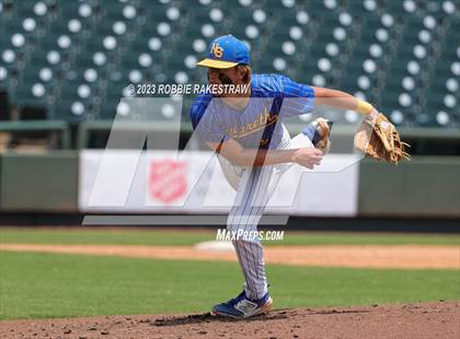 Thumbnail 3 in Nazareth vs. Fayetteville (UIL 1A Baseball State Semifinal) photogallery.