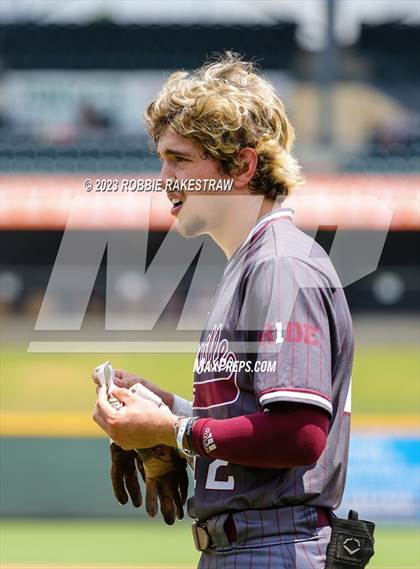 Thumbnail 1 in Nazareth vs. Fayetteville (UIL 1A Baseball State Semifinal) photogallery.