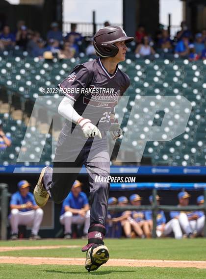 Thumbnail 1 in Nazareth vs. Fayetteville (UIL 1A Baseball State Semifinal) photogallery.