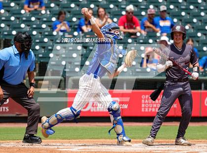 Thumbnail 3 in Nazareth vs. Fayetteville (UIL 1A Baseball State Semifinal) photogallery.