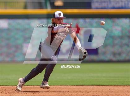 Thumbnail 3 in Nazareth vs. Fayetteville (UIL 1A Baseball State Semifinal) photogallery.