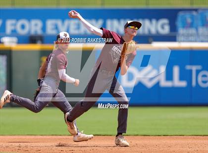 Thumbnail 1 in Nazareth vs. Fayetteville (UIL 1A Baseball State Semifinal) photogallery.