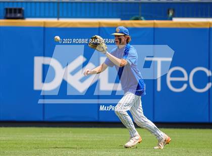 Thumbnail 1 in Nazareth vs. Fayetteville (UIL 1A Baseball State Semifinal) photogallery.
