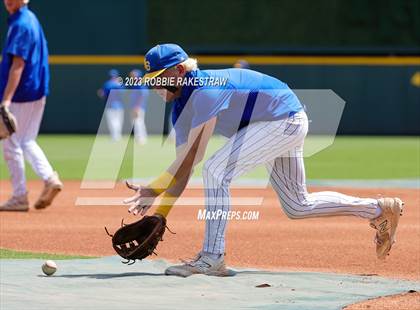 Thumbnail 3 in Nazareth vs. Fayetteville (UIL 1A Baseball State Semifinal) photogallery.