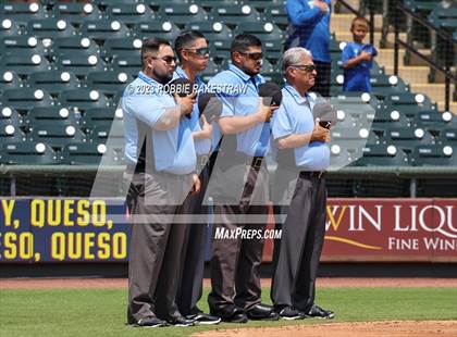Thumbnail 3 in Nazareth vs. Fayetteville (UIL 1A Baseball State Semifinal) photogallery.