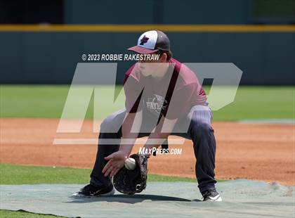 Thumbnail 3 in Nazareth vs. Fayetteville (UIL 1A Baseball State Semifinal) photogallery.