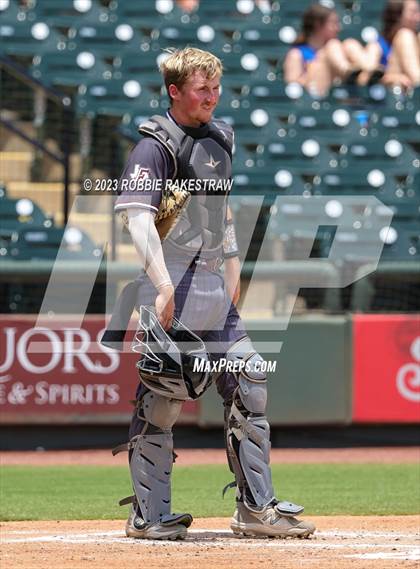 Thumbnail 2 in Nazareth vs. Fayetteville (UIL 1A Baseball State Semifinal) photogallery.