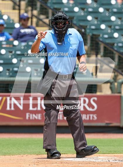 Thumbnail 2 in Nazareth vs. Fayetteville (UIL 1A Baseball State Semifinal) photogallery.