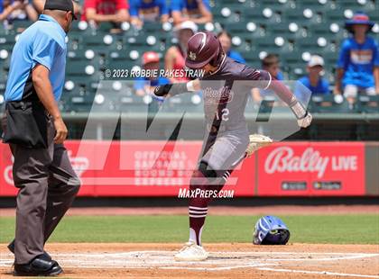 Thumbnail 2 in Nazareth vs. Fayetteville (UIL 1A Baseball State Semifinal) photogallery.