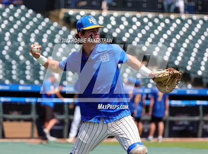 Thumbnail 3 in Nazareth vs. Fayetteville (UIL 1A Baseball State Semifinal) photogallery.