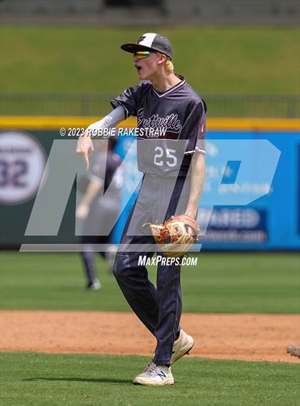 Thumbnail 2 in Nazareth vs. Fayetteville (UIL 1A Baseball State Semifinal) photogallery.