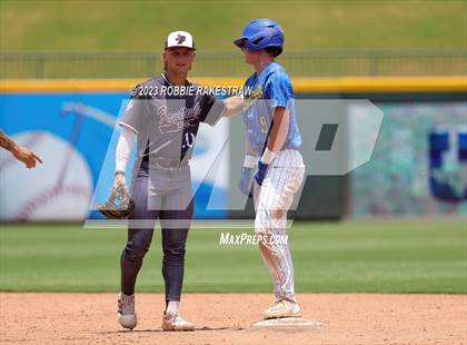 Thumbnail 2 in Nazareth vs. Fayetteville (UIL 1A Baseball State Semifinal) photogallery.