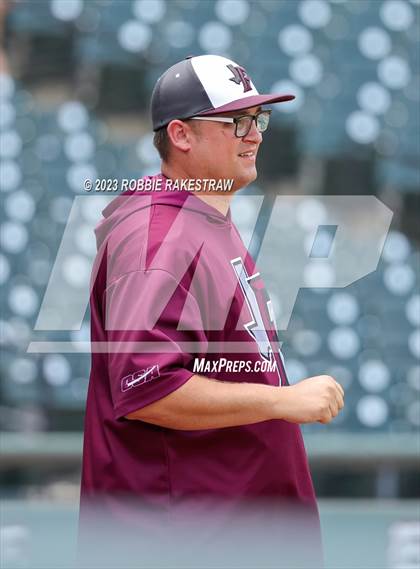 Thumbnail 3 in Nazareth vs. Fayetteville (UIL 1A Baseball State Semifinal) photogallery.