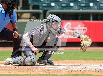 Thumbnail 3 in Nazareth vs. Fayetteville (UIL 1A Baseball State Semifinal) photogallery.