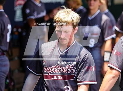 Thumbnail 1 in Nazareth vs. Fayetteville (UIL 1A Baseball State Semifinal) photogallery.
