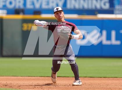 Thumbnail 2 in Nazareth vs. Fayetteville (UIL 1A Baseball State Semifinal) photogallery.