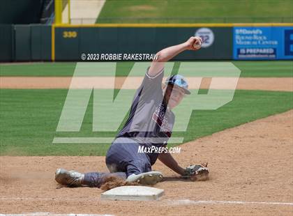 Thumbnail 1 in Nazareth vs. Fayetteville (UIL 1A Baseball State Semifinal) photogallery.