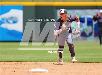 Thumbnail 1 in Nazareth vs. Fayetteville (UIL 1A Baseball State Semifinal) photogallery.