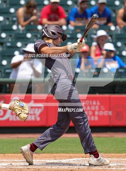 Thumbnail 2 in Nazareth vs. Fayetteville (UIL 1A Baseball State Semifinal) photogallery.