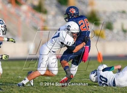 Thumbnail 2 in Syracuse @ Brighton (UHSAA 5A First Round) photogallery.