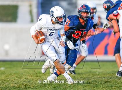 Thumbnail 3 in Syracuse @ Brighton (UHSAA 5A First Round) photogallery.