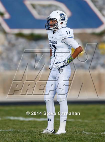 Thumbnail 1 in Syracuse @ Brighton (UHSAA 5A First Round) photogallery.