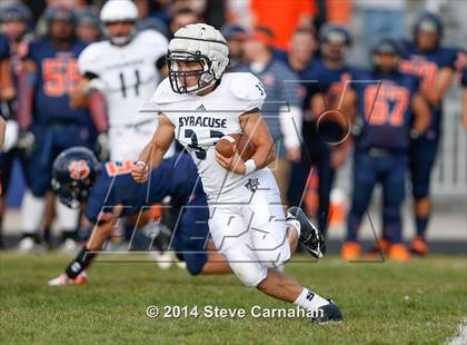 Thumbnail 1 in Syracuse @ Brighton (UHSAA 5A First Round) photogallery.
