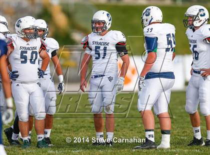 Thumbnail 3 in Syracuse @ Brighton (UHSAA 5A First Round) photogallery.