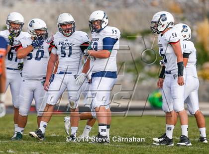 Thumbnail 1 in Syracuse @ Brighton (UHSAA 5A First Round) photogallery.