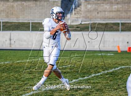 Thumbnail 1 in Syracuse @ Brighton (UHSAA 5A First Round) photogallery.