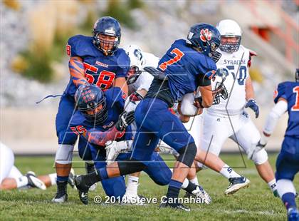 Thumbnail 2 in Syracuse @ Brighton (UHSAA 5A First Round) photogallery.
