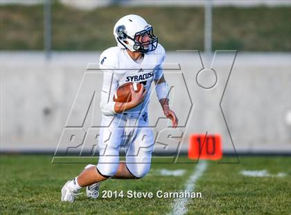 Thumbnail 1 in Syracuse @ Brighton (UHSAA 5A First Round) photogallery.