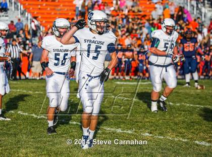 Thumbnail 1 in Syracuse @ Brighton (UHSAA 5A First Round) photogallery.