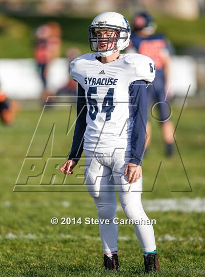 Thumbnail 1 in Syracuse @ Brighton (UHSAA 5A First Round) photogallery.