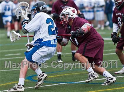 Thumbnail 2 in Dover-Sherborn vs. Weston (MIAA Division 3 East Final) photogallery.