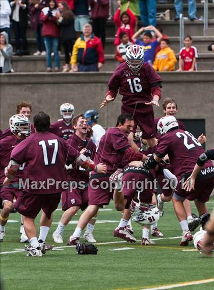 Thumbnail 3 in Dover-Sherborn vs. Weston (MIAA Division 3 East Final) photogallery.