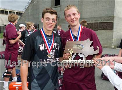 Thumbnail 1 in Dover-Sherborn vs. Weston (MIAA Division 3 East Final) photogallery.