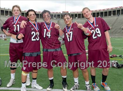 Thumbnail 2 in Dover-Sherborn vs. Weston (MIAA Division 3 East Final) photogallery.