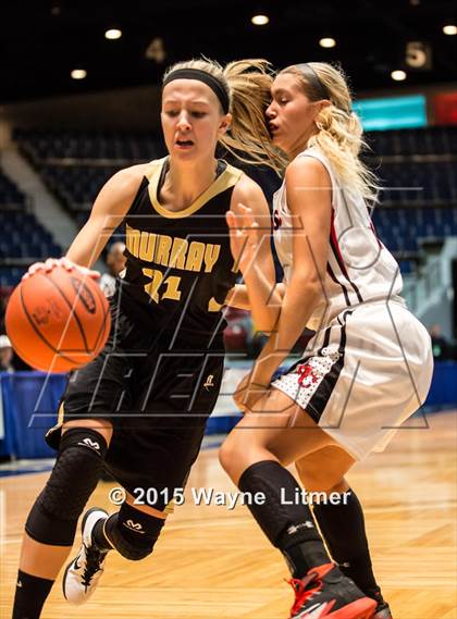 Thumbnail 1 in Murray vs Holy Cross (All A Classic Championship) photogallery.