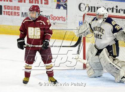 Thumbnail 1 in Boston College High vs. Notre Dame Catholic (Notre Dame New Year's Invitational Final) photogallery.
