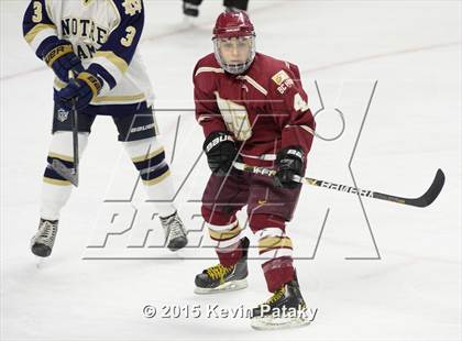 Thumbnail 1 in Boston College High vs. Notre Dame Catholic (Notre Dame New Year's Invitational Final) photogallery.