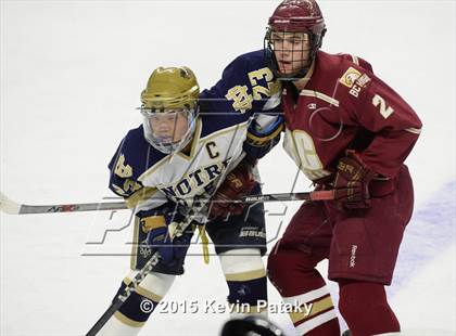 Thumbnail 2 in Boston College High vs. Notre Dame Catholic (Notre Dame New Year's Invitational Final) photogallery.