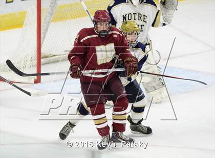 Thumbnail 3 in Boston College High vs. Notre Dame Catholic (Notre Dame New Year's Invitational Final) photogallery.