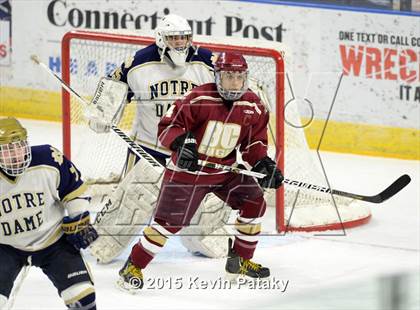 Thumbnail 3 in Boston College High vs. Notre Dame Catholic (Notre Dame New Year's Invitational Final) photogallery.