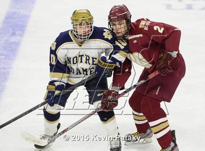 Thumbnail 1 in Boston College High vs. Notre Dame Catholic (Notre Dame New Year's Invitational Final) photogallery.