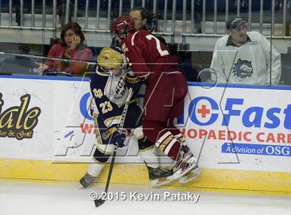 Thumbnail 3 in Boston College High vs. Notre Dame Catholic (Notre Dame New Year's Invitational Final) photogallery.