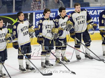 Thumbnail 1 in Boston College High vs. Notre Dame Catholic (Notre Dame New Year's Invitational Final) photogallery.