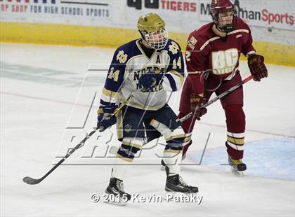 Thumbnail 2 in Boston College High vs. Notre Dame Catholic (Notre Dame New Year's Invitational Final) photogallery.