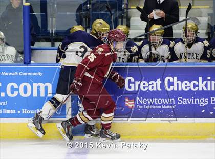 Thumbnail 1 in Boston College High vs. Notre Dame Catholic (Notre Dame New Year's Invitational Final) photogallery.